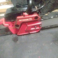 Jonsereds 70E Chainsaw With 24" Bar