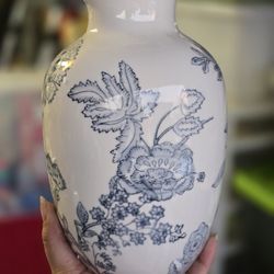 Blue Flower Vase