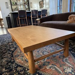 Custom Wood Coffee Table - brand new, Huge Discount