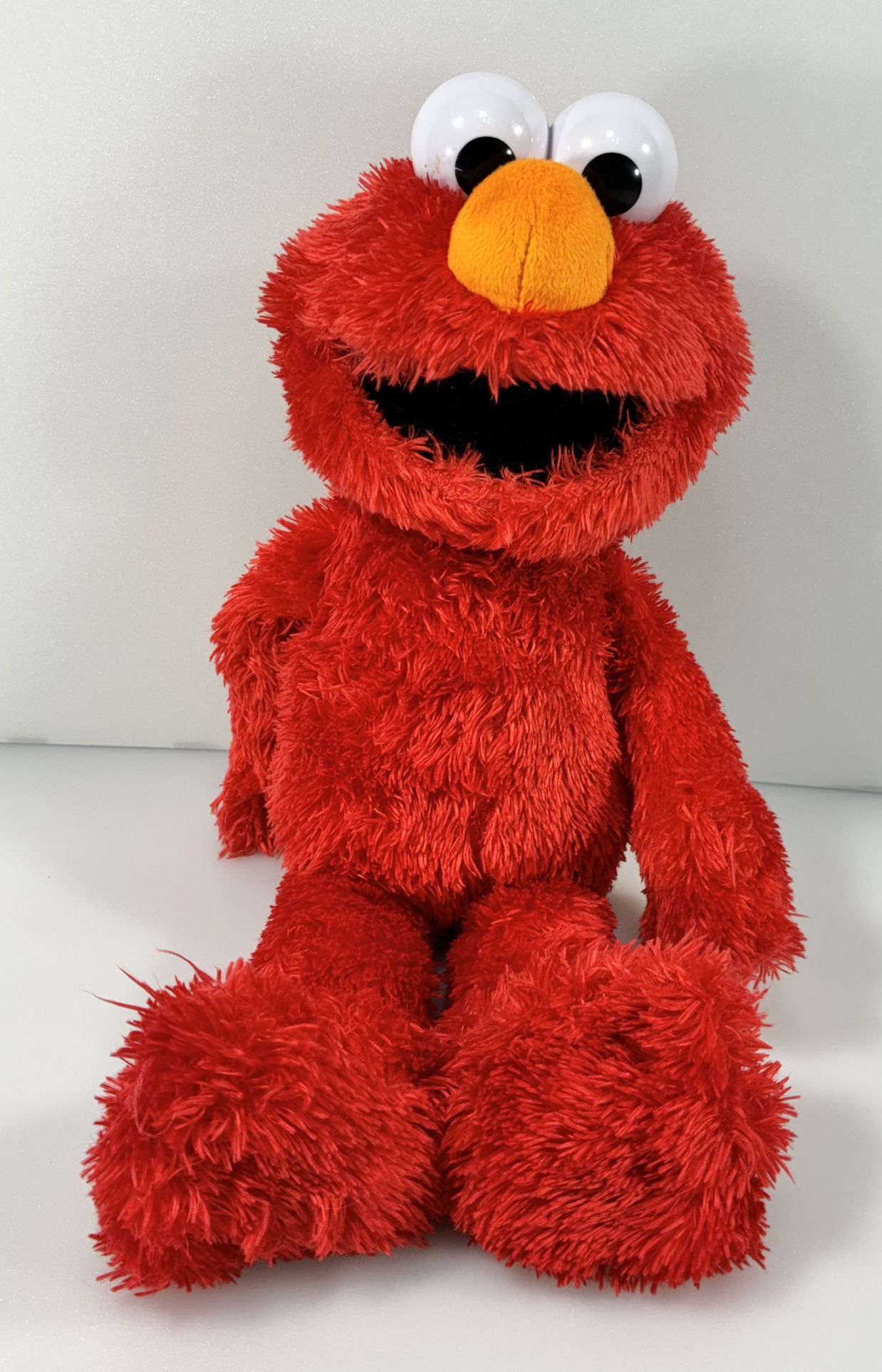 Sesame Street Tickle Me Elmo 14" Plush Sounds and Shakes Tested