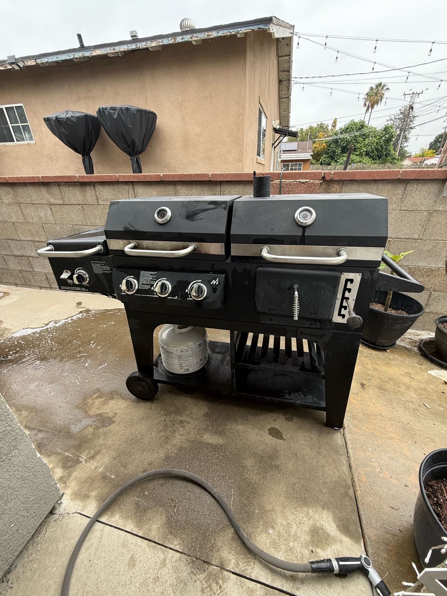 Members mark hybrid bbq grill