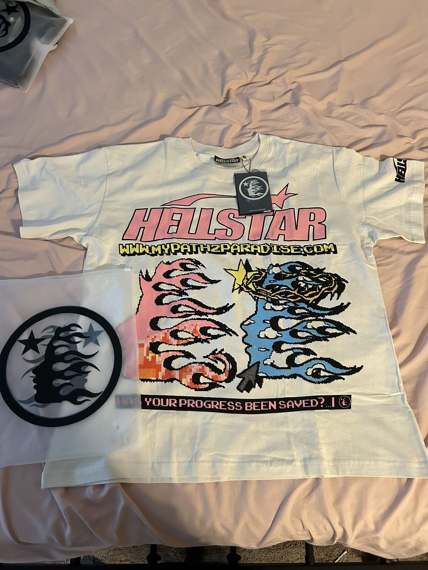 Hellstar White T-Shirt