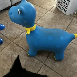 Bouncy Dinosaur Hopper Toys For Kids 