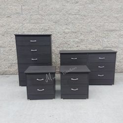 Gray Matte Bedroom Dresser Set!