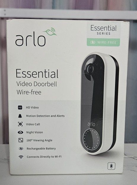 Arlo Essential Video Doorbell Wire Free