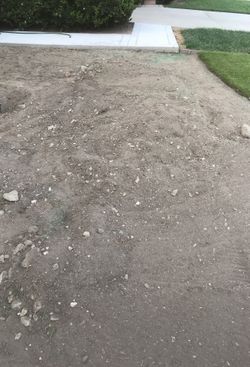 Free dirt and class 2 base dirt.