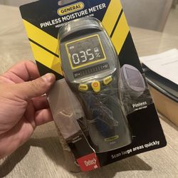General Tools LCD Moisture Meter #MM8 - Leak and Humidity Detector - Pinless and Non-Invasive