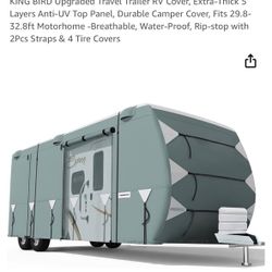 RV Travel Trailer Cover