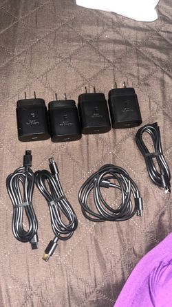 4 sets deal fast charger type c