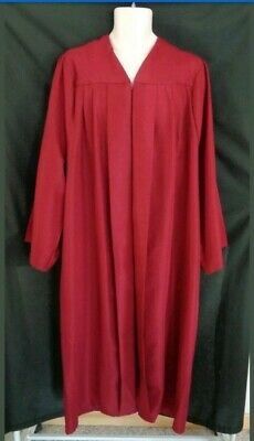 Red Jostens BDG Collection Graduation Cap and Gown 4’ 10” - 5’ 00”