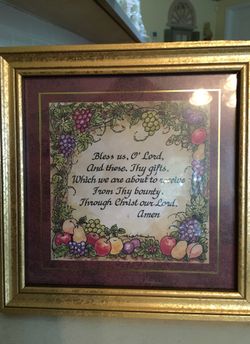 Picture, Blessing, Home Interiors