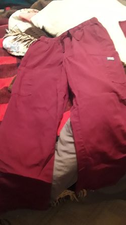 Burgandy Scrubs