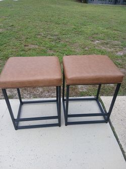 Leather Barstools