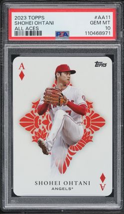 2023 Topps Shohei Ohtani All Aces #AA11 PSA 10