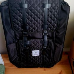 Black Backpack NEW I Can Deliver 