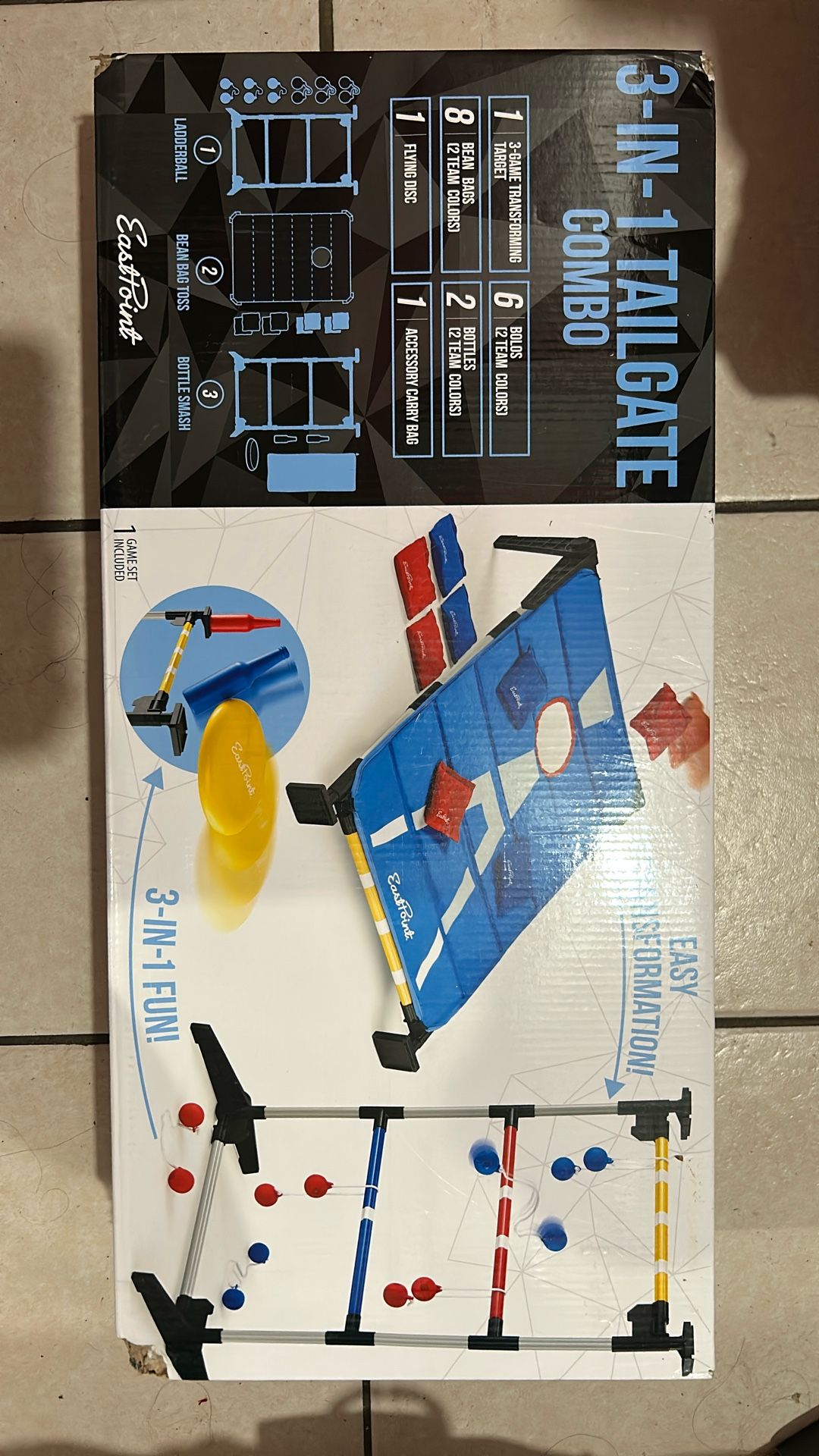 EASTPOINT 3-IN-1 TAILGATE COMBO