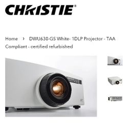 christie projecter