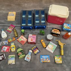 Mini Brands Cooler Shelves Toys Figurines Lot