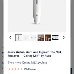 Sleek Callus, Corn and Ingrown Toe Nail Remover — Caring Mill™ by Aura
