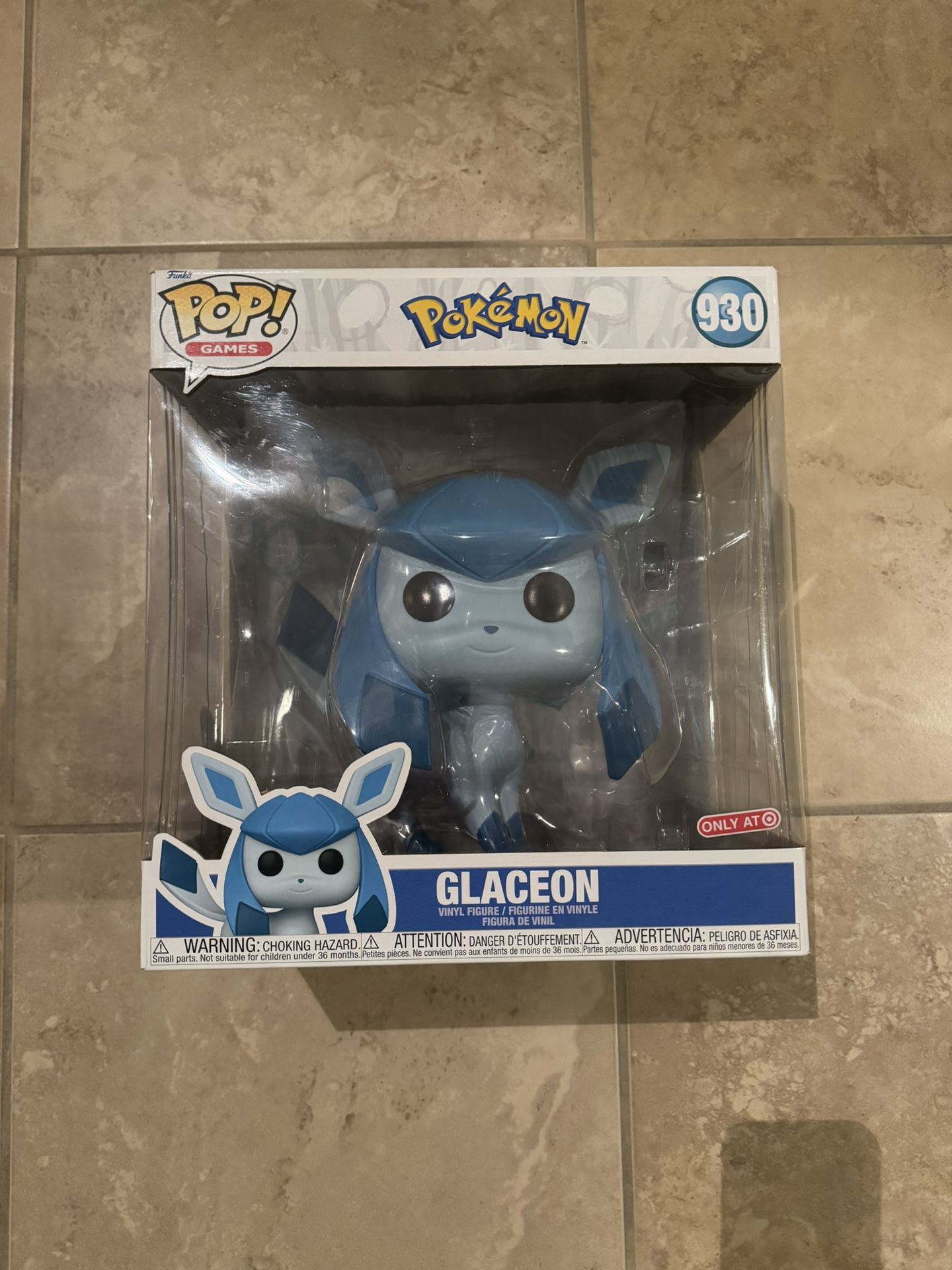 Glaceon Jumbo Funko Pop (10inches)