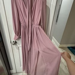 Fashion Nova Mauve Maxi Dress