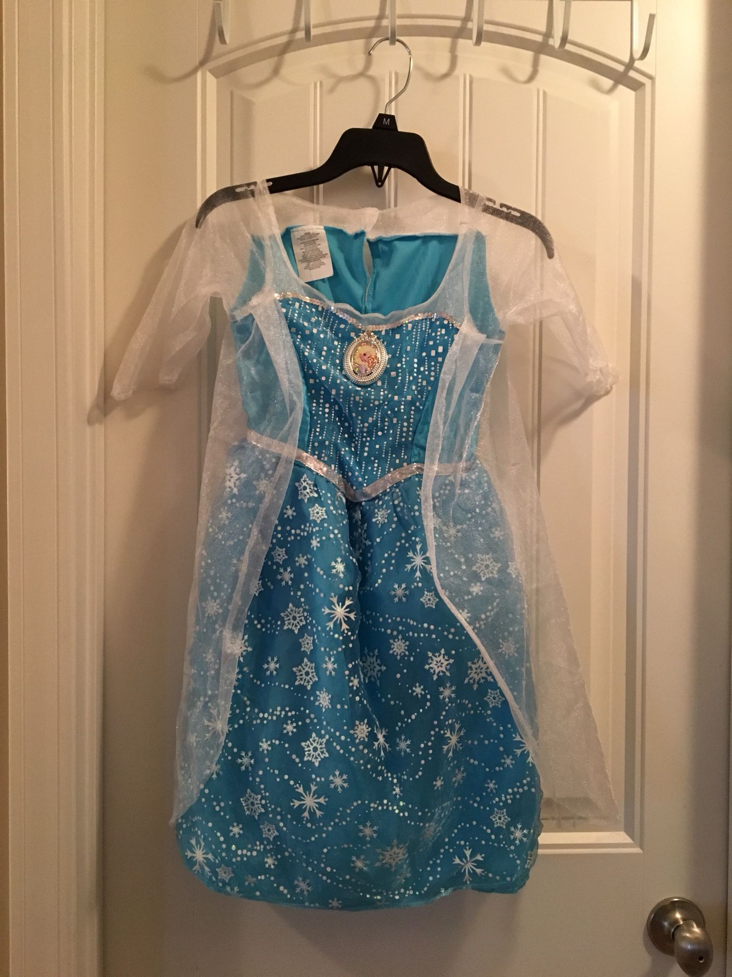 Elsa costume dress sz 6x-7 ($15)