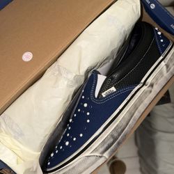 Vans Navy Blue Pearlized Size 12