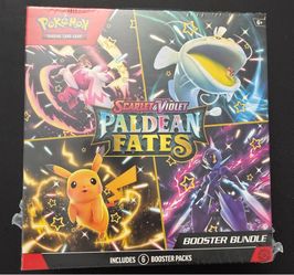 Pokemon Paldean fates booster  bundle