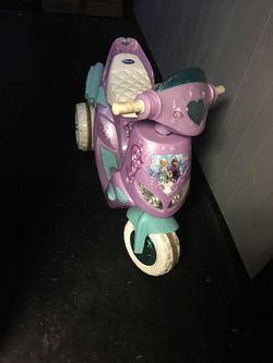 Frozen scooter
