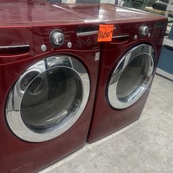 LG washer and dryer gas
