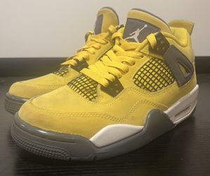 SIZE 6 MEN - Jordan 4 Tour Yellow 2021
