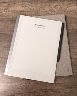 reMarkable 2 Paper Tablet with Marker Plus Pen & Folio Cover