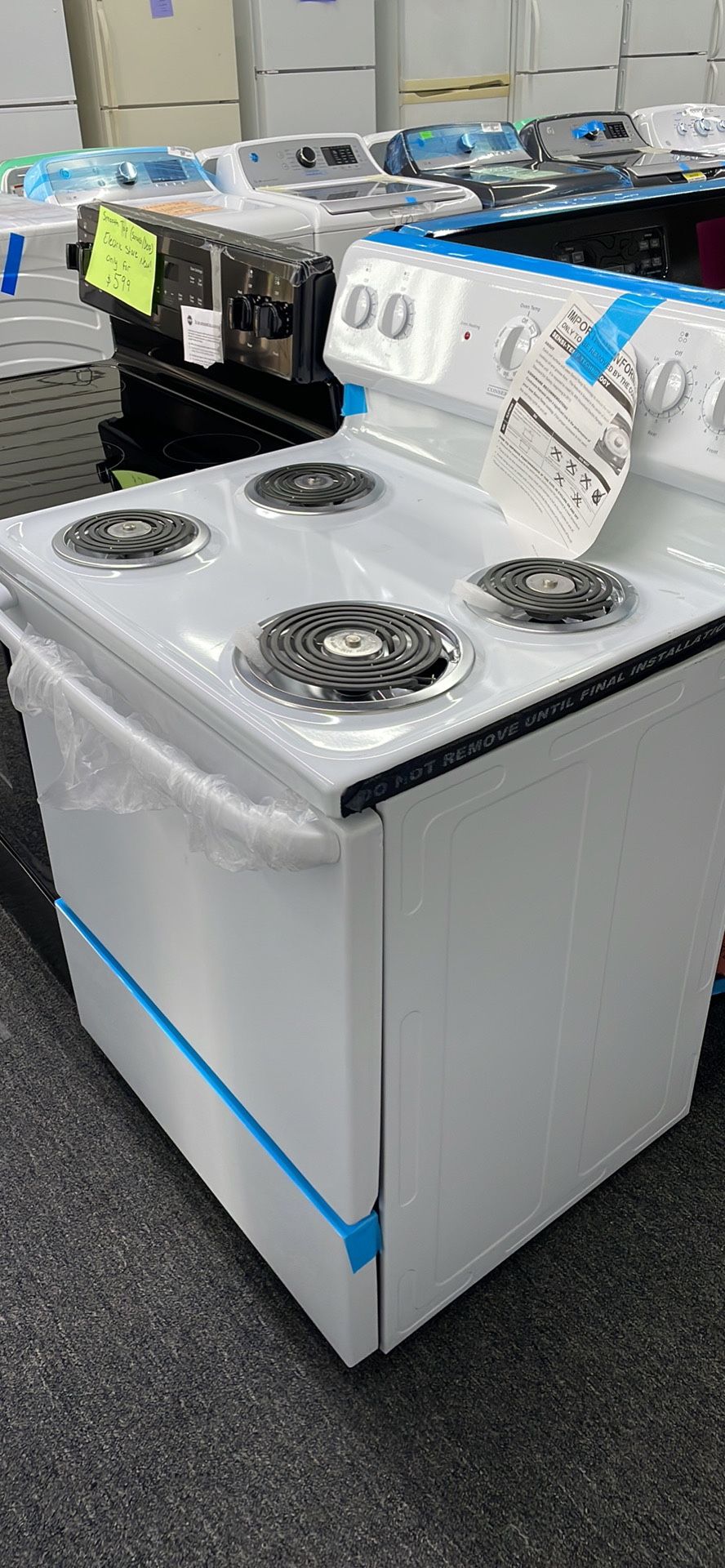 Electric Stove Scratch And Dent For $499