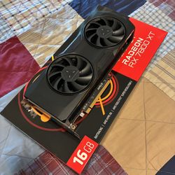AMD Radeon 7800XT GPU