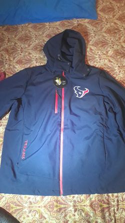 Men's NFL Houston Texans Coat Storm Fit Parka Jacket
