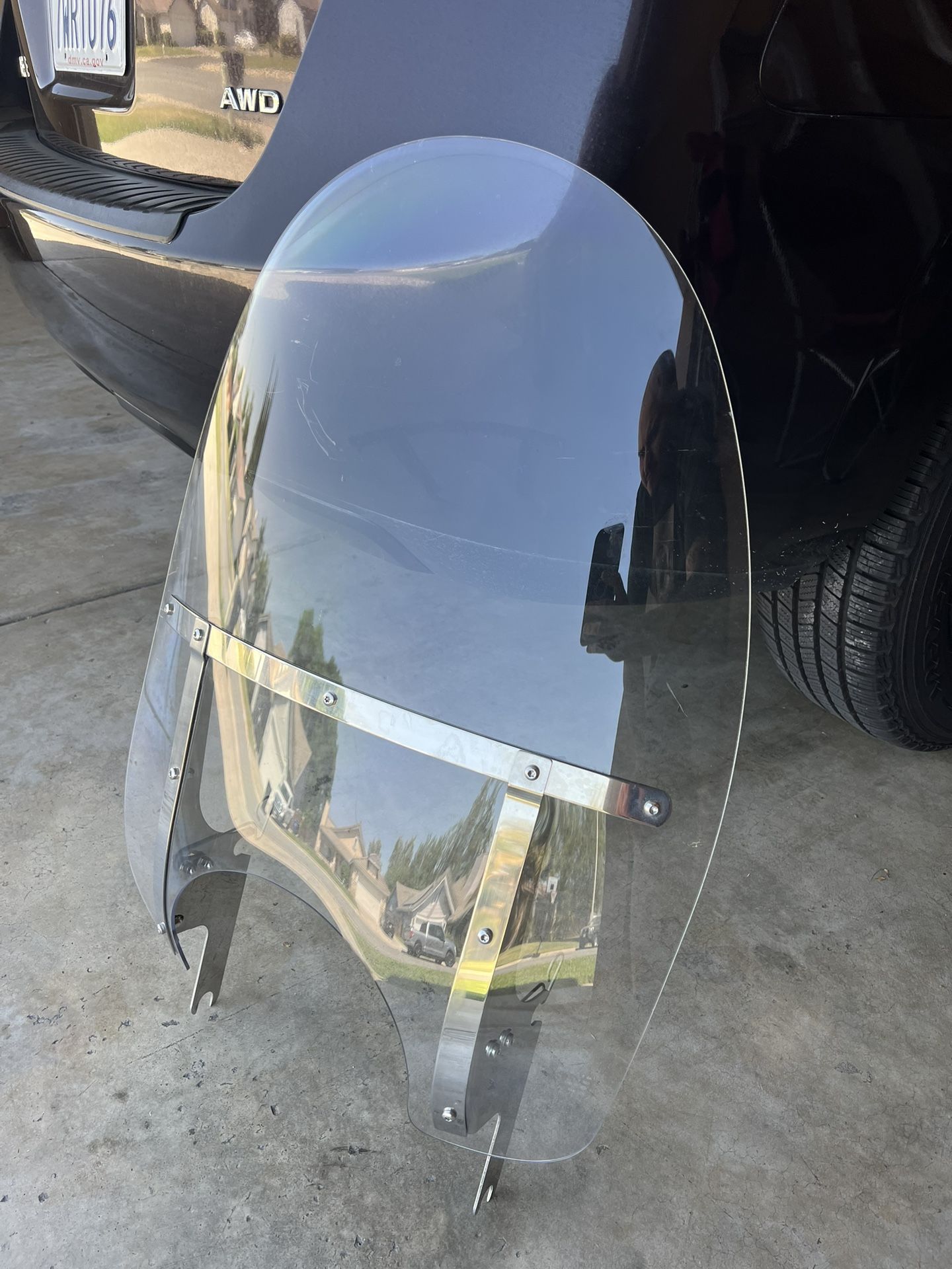 Motorcycle Harley Windshield Road King