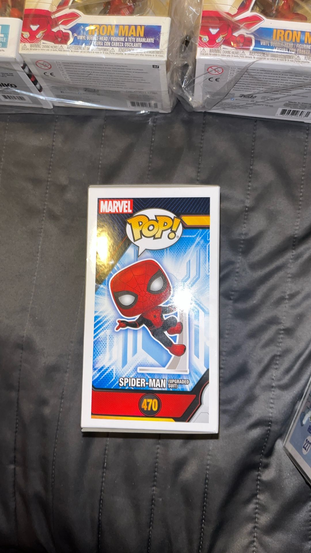 Spider Man Upgraded Suit Pop 470