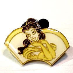 Golden Belle enamel pin Disney