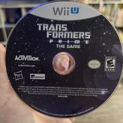 Wii U Transformers Prime Game