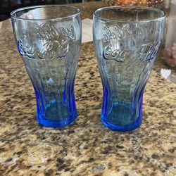 Vintage Coca-Cola glasses