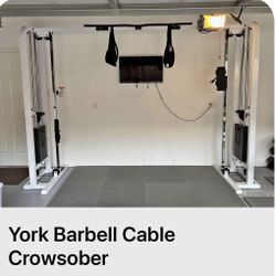 York Barbell Cable Crowsober 