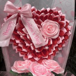 Heart Shaped Valentine’s Day Bouquet 
