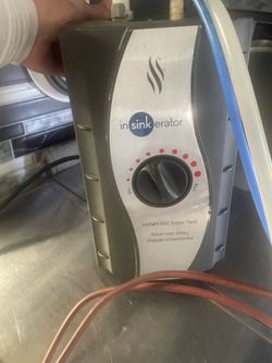 Insinkerator with filter and faucet ready to go