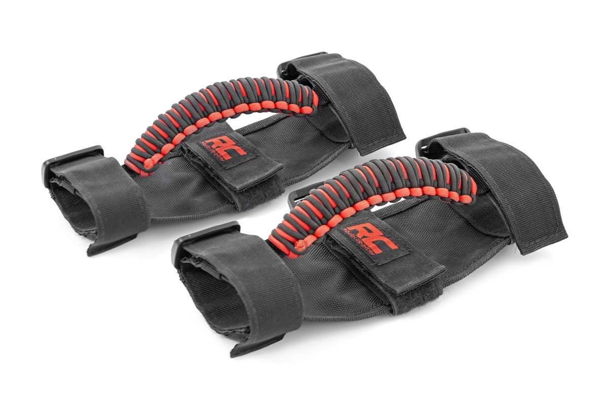 CORDED UNIVERSAL GRAB HANDLES ... RZR .. CAN AM .. JEEP .. SUV ..... CENTRAL TIRES