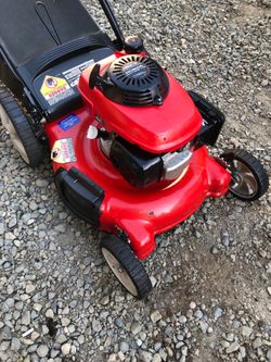 Very very nice old school, Honda powered troy, Bilt push lawnmower