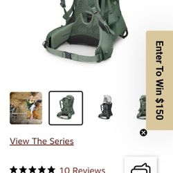 Osprey Back Pack Carrier 