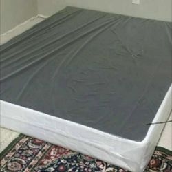Queen Size New Box Spring Can Deliver 