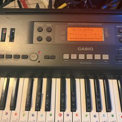 Portable keyboard Piano Casio