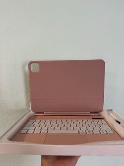iPad Keyboard Case with Trackpad Pink