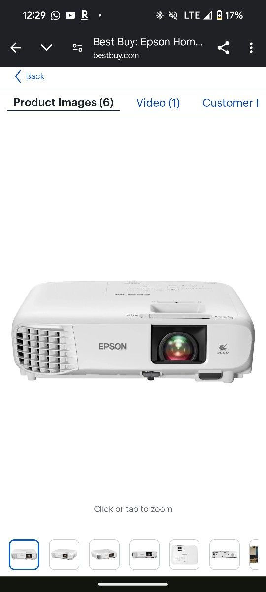 Epson 880 3lcd Projector